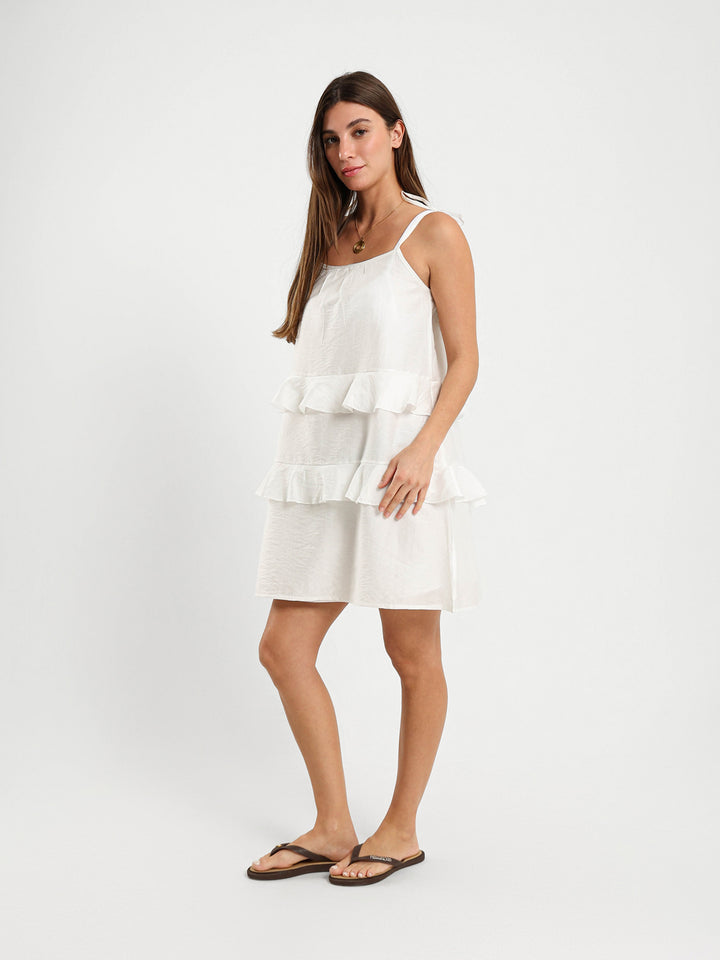 Ruffle Mini Dress