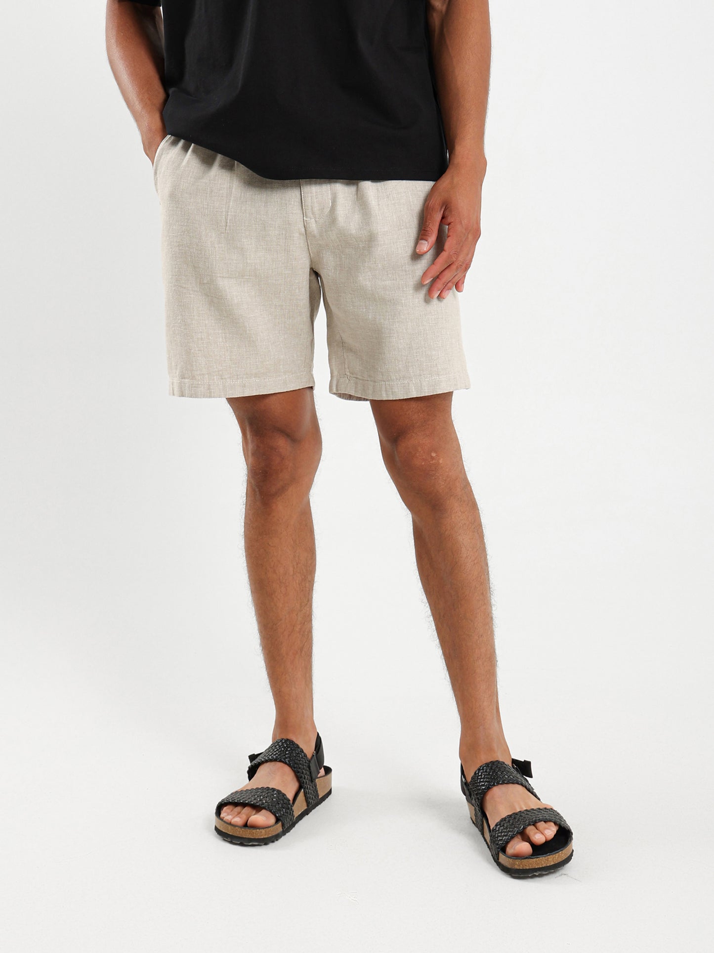 Clean Linen Shorts