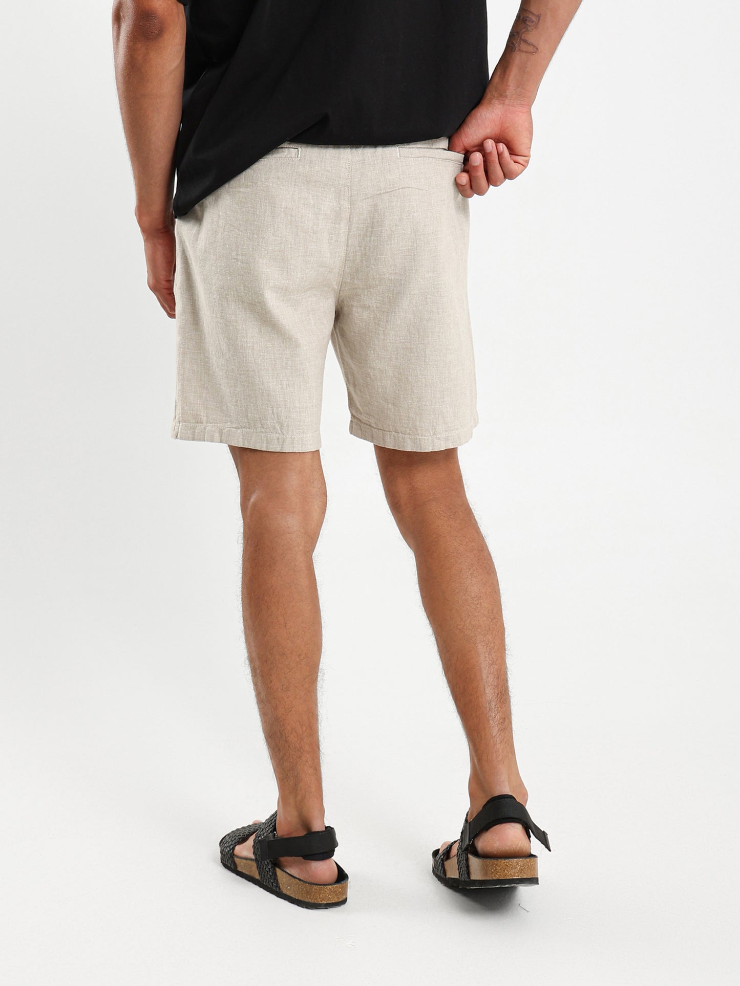 Clean Linen Shorts