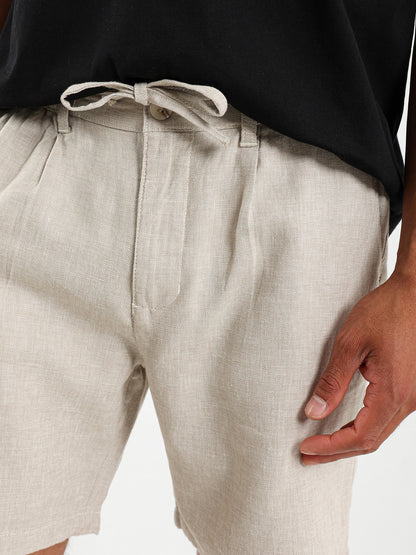 Clean Linen Shorts