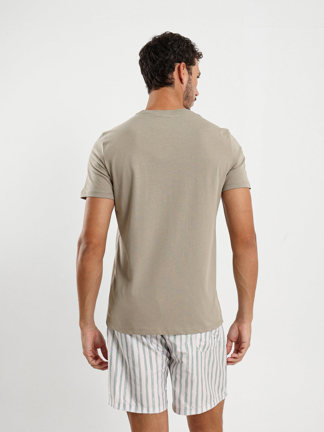 Slim-Fit Nautical Graphic T-Shirt