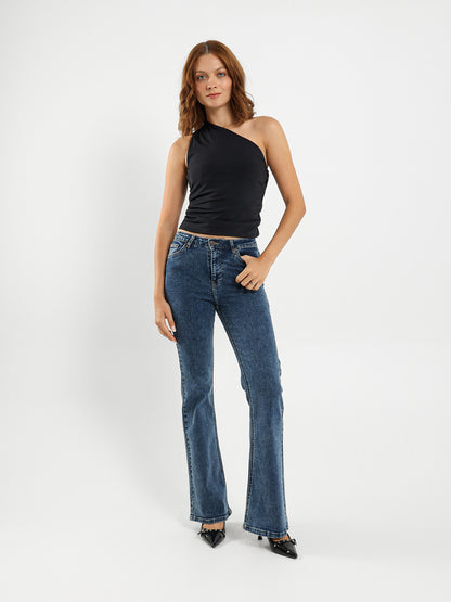 Twisted Strap Fitted Top