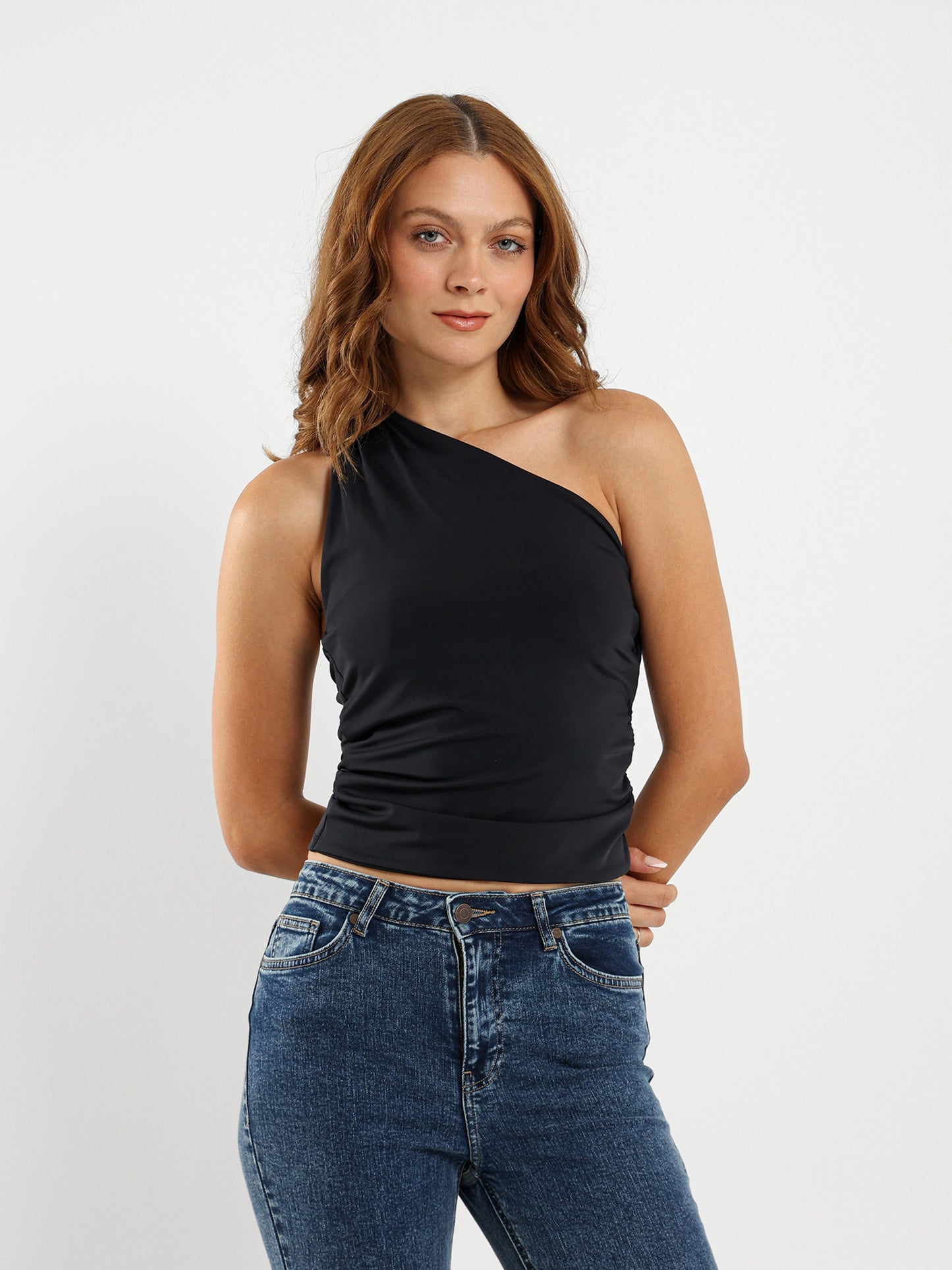 Twisted Strap Fitted Top