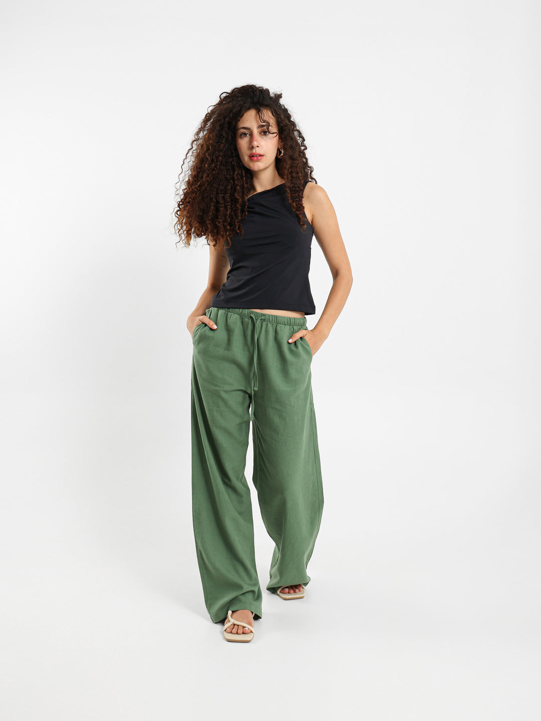 Draped Detail Top