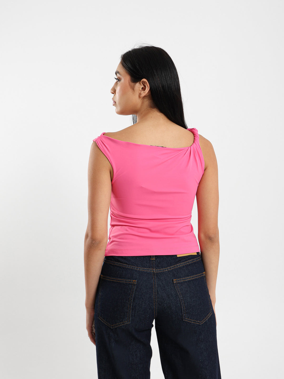 Draped Detail Top