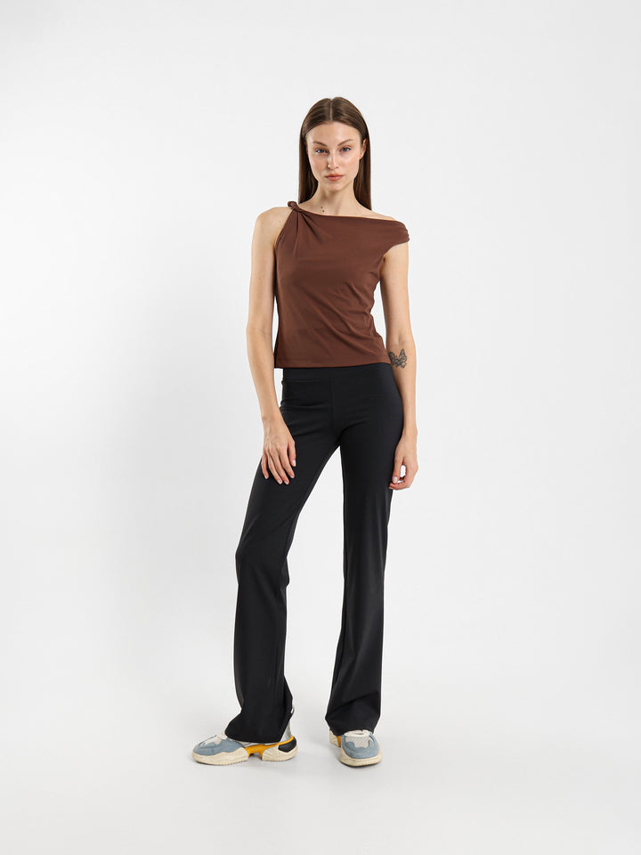Draped Detail Top