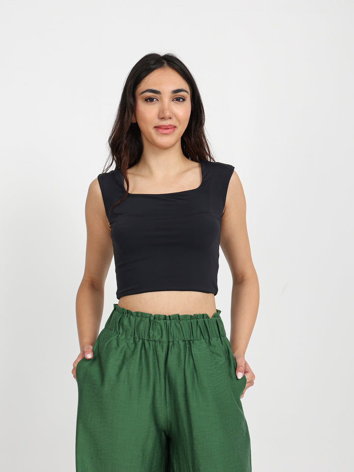 U-Neck Active Short-Sleeve Top