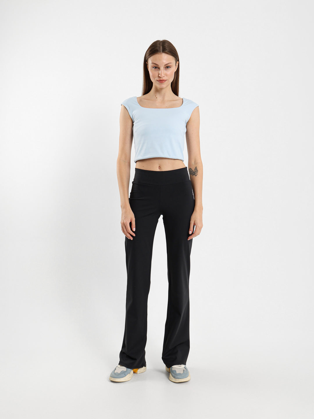 U-Neck Active Short-Sleeve Top