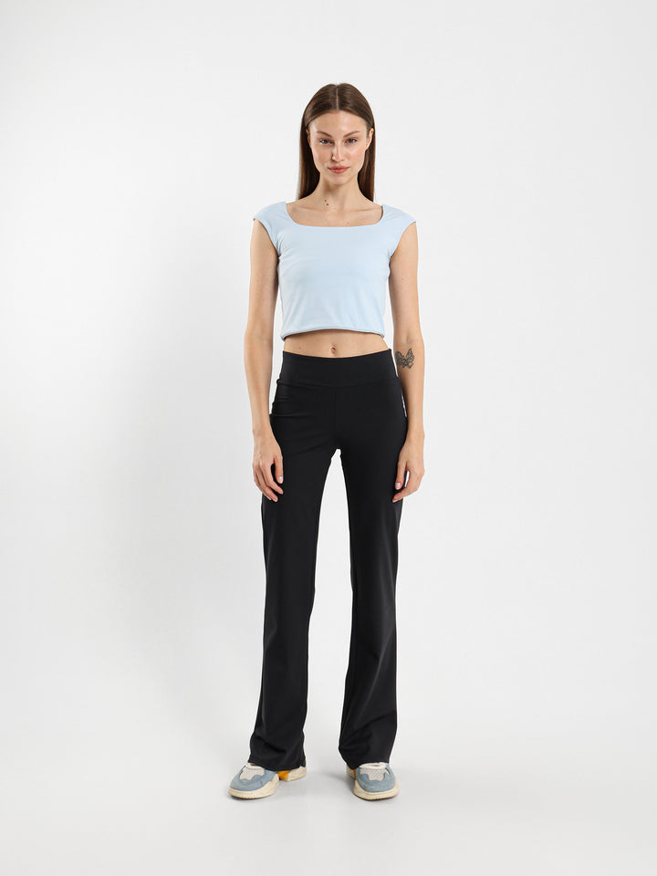 U-Neck Active Short-Sleeve Top