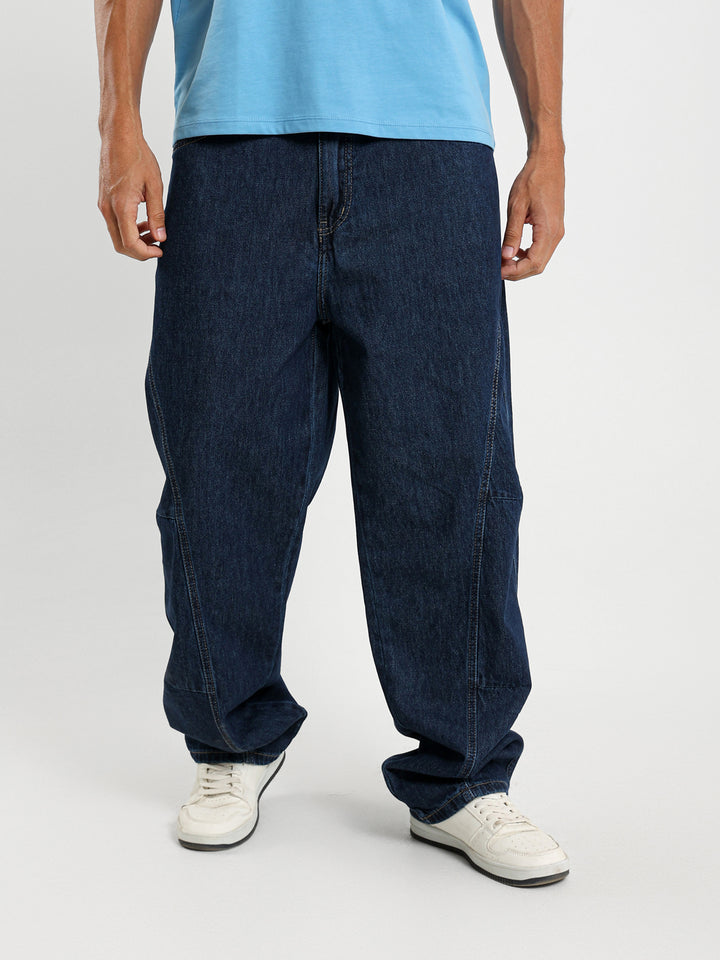Baggy Denim with Side Details