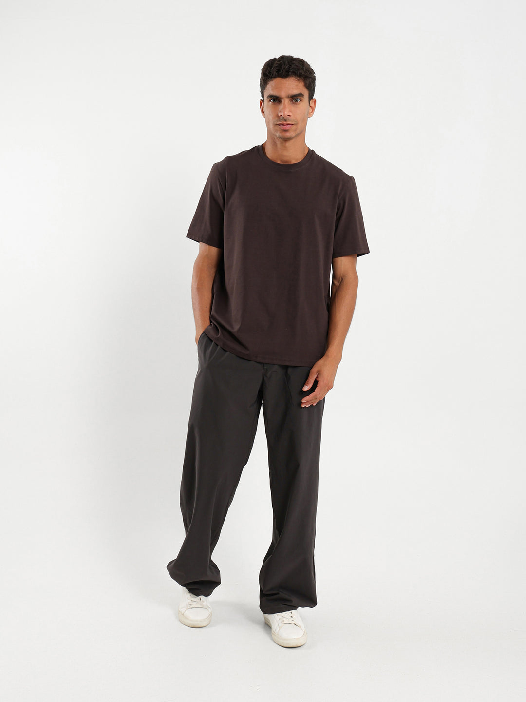 Shorts Sleeves Plain Tee