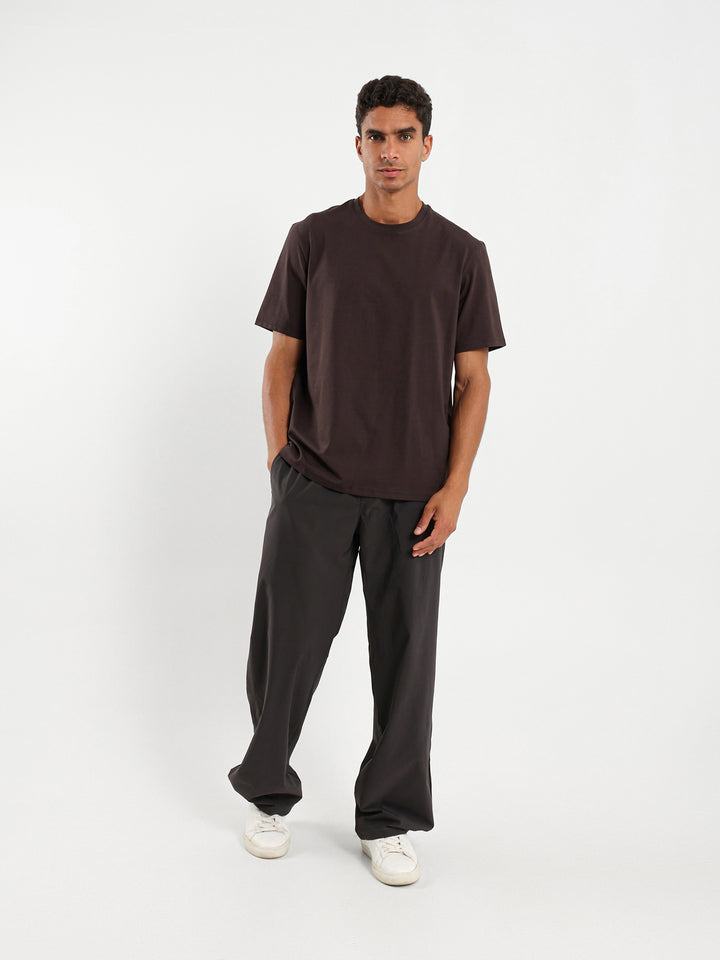 Shorts Sleeves Plain Tee