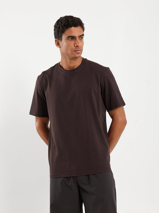 Shorts Sleeves Plain Tee