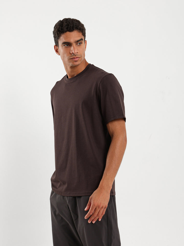 Shorts Sleeves Plain Tee