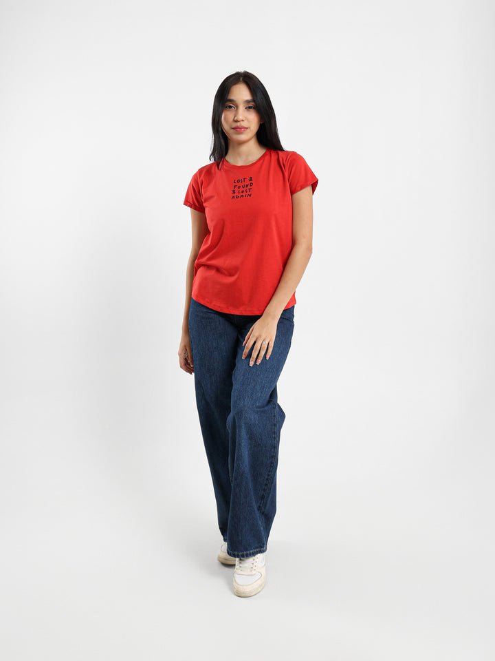 "Lost And Found And Lost Again" Graphic Tee