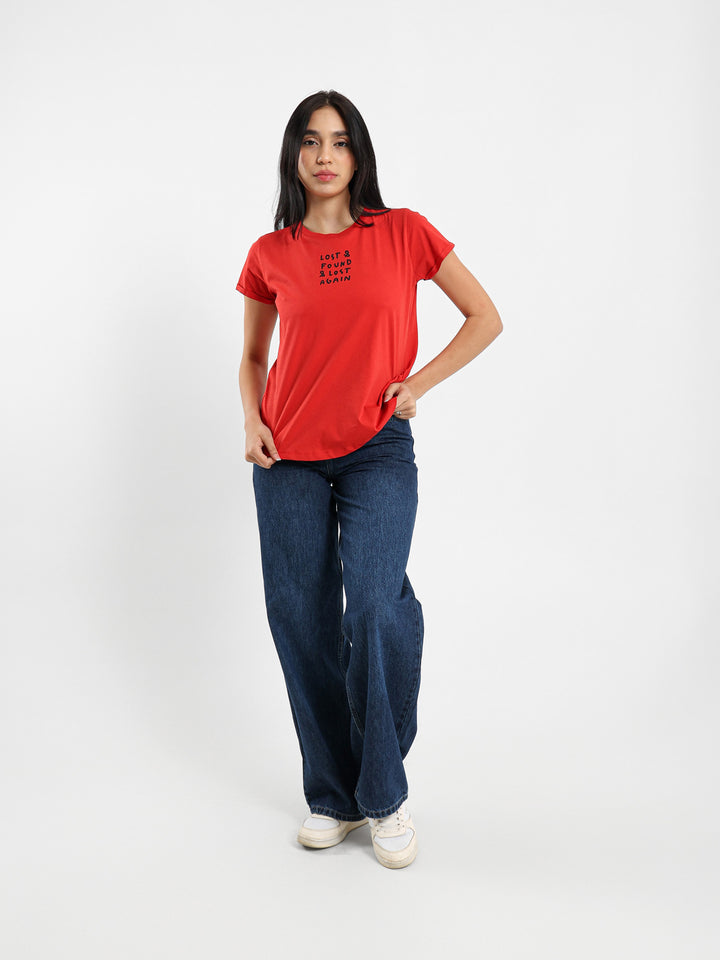 "Lost And Found And Lost Again" Graphic Tee