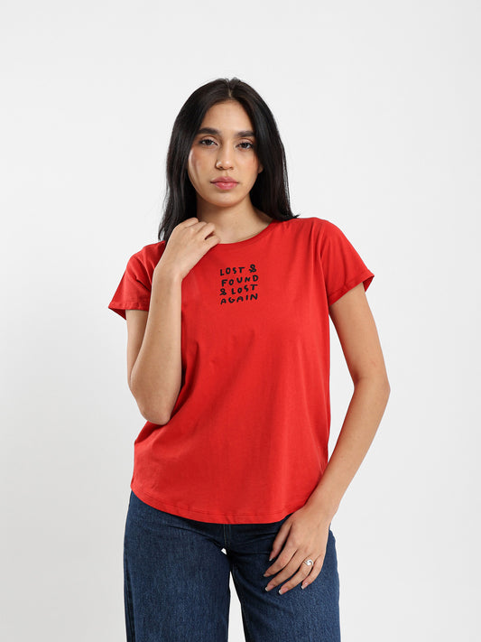 "Lost And Found And Lost Again" Graphic Tee