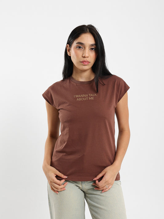 "I Wanna Talk About Me" Graphic Tee