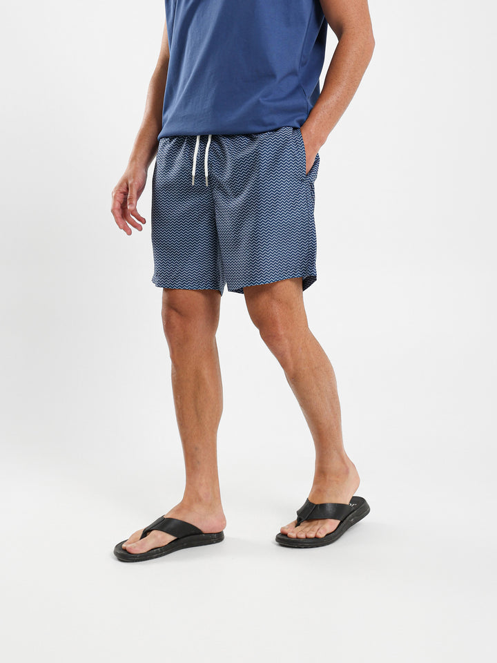 All-Over Print Swim Shorts