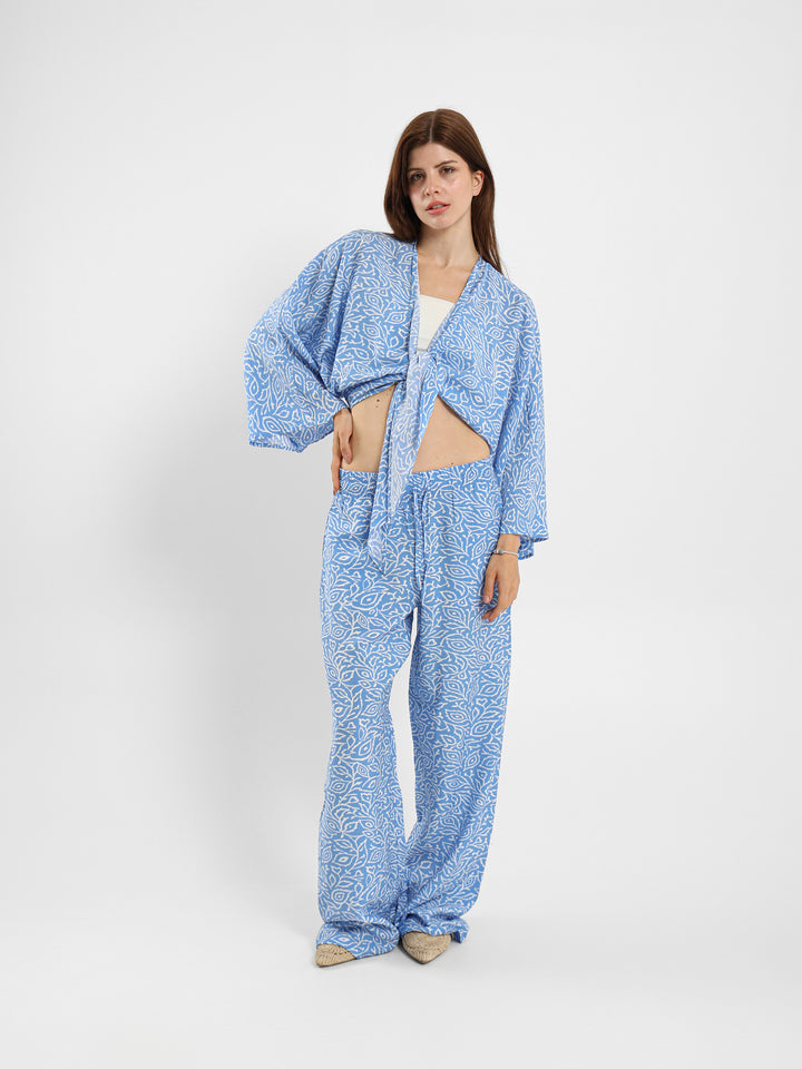 All-Over Print Loose Pants