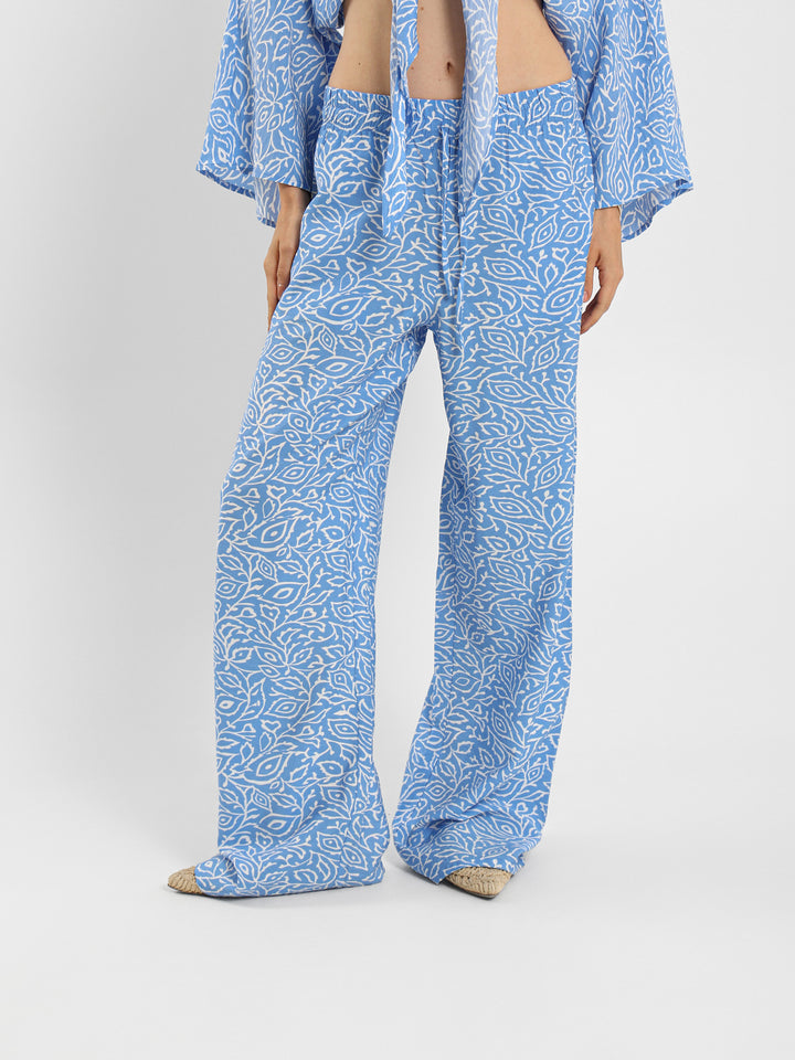 All-Over Print Loose Pants