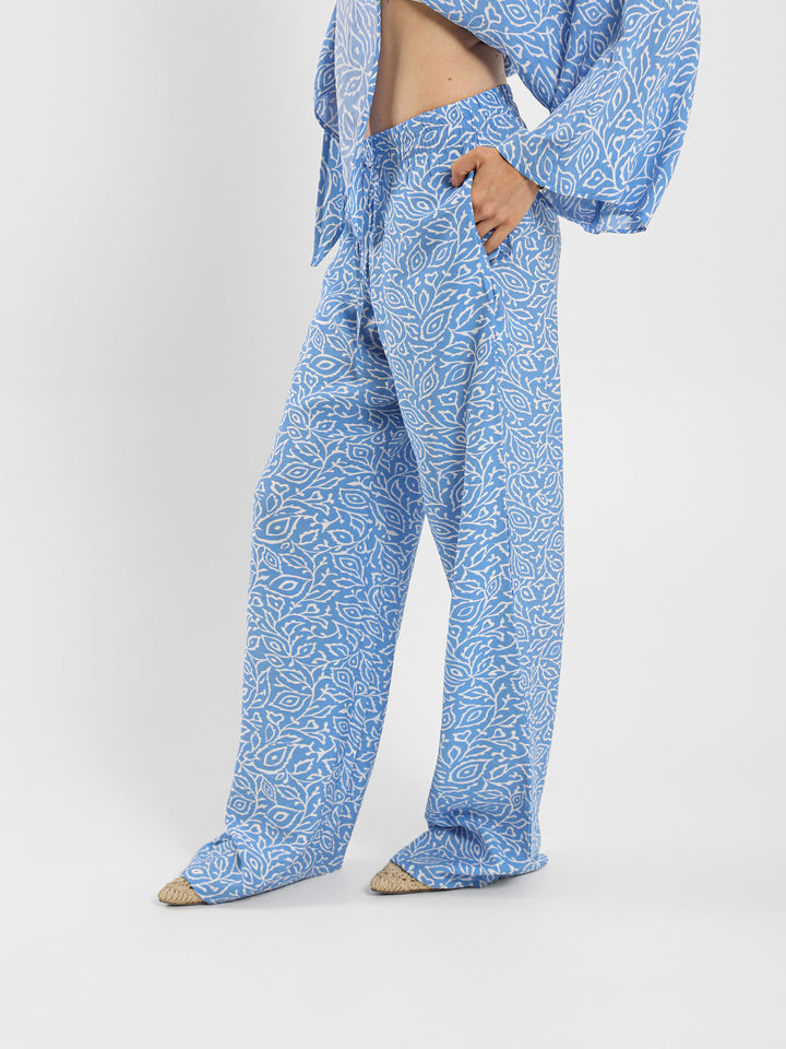 All-Over Print Loose Pants