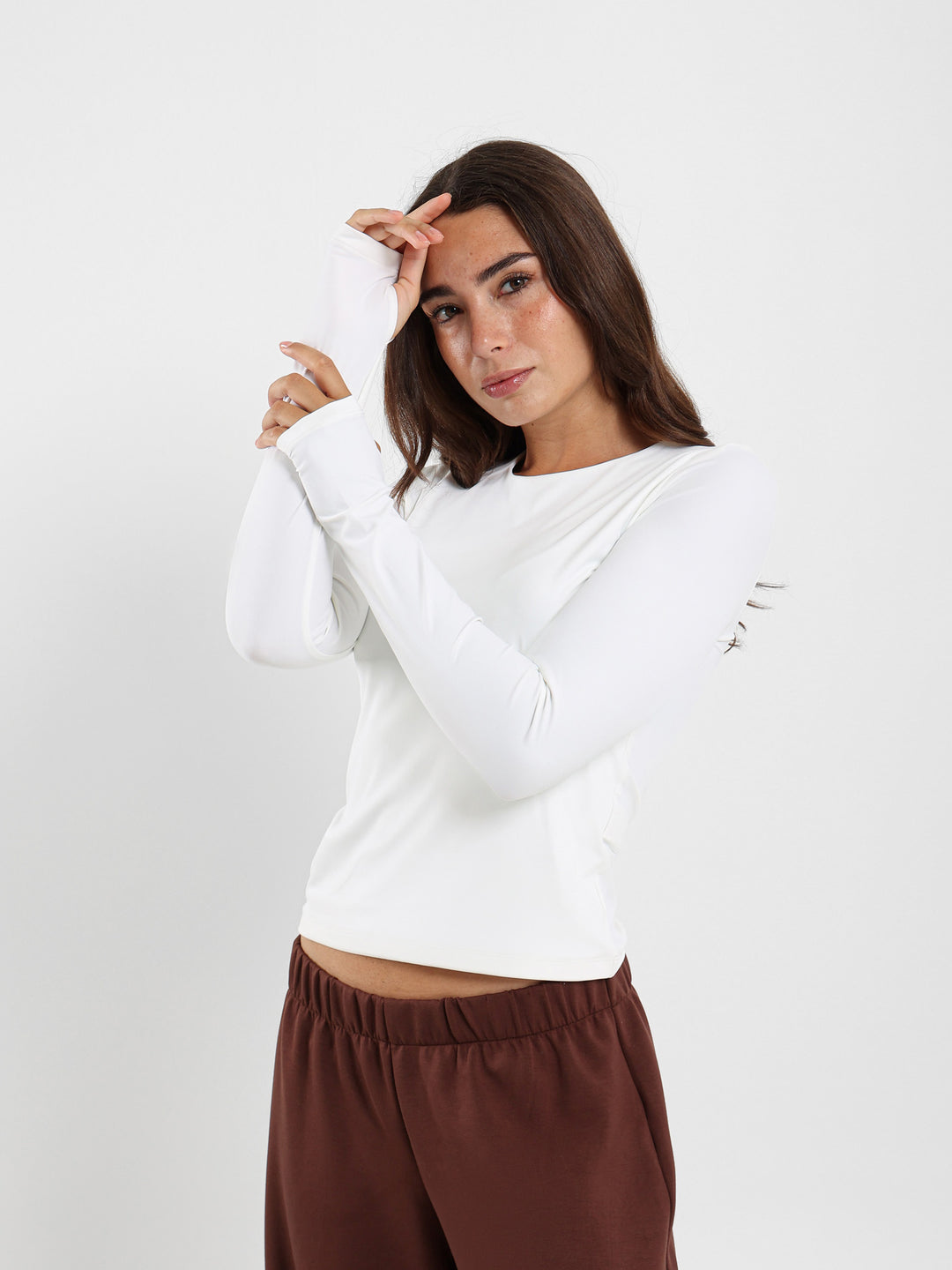 Basic Fitted Long Sleeve Top