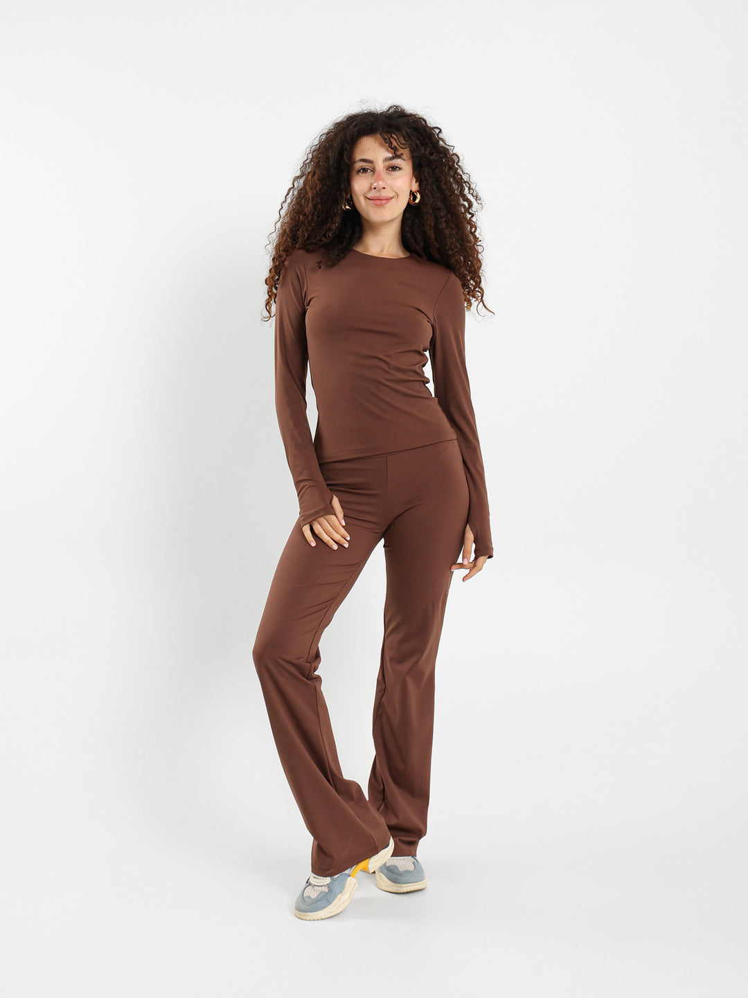 Basic Fitted Long Sleeve Top