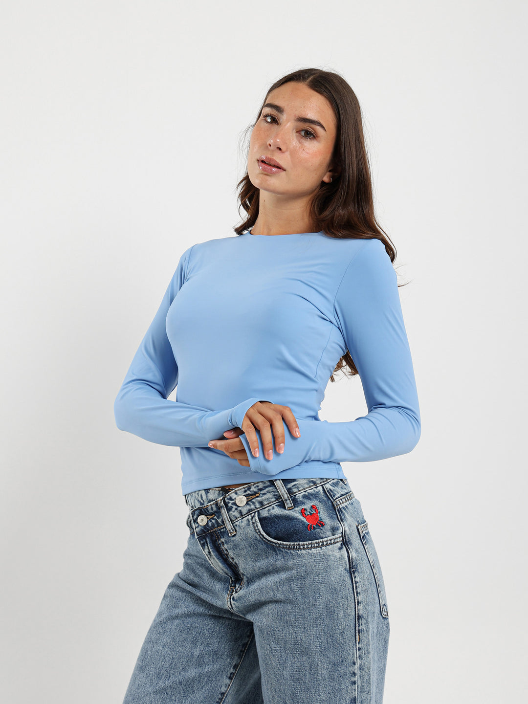 Basic Fitted Long Sleeve Top