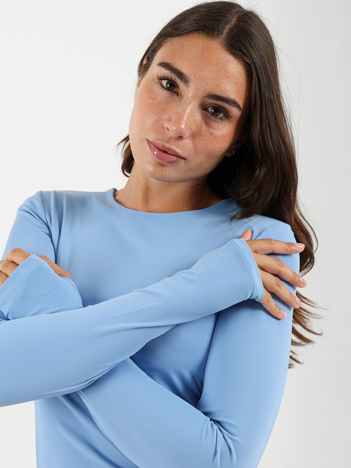 Basic Fitted Long Sleeve Top