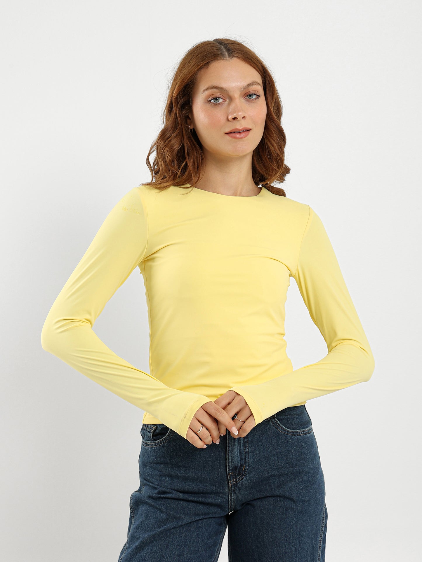 Basic Fitted Long Sleeve Top