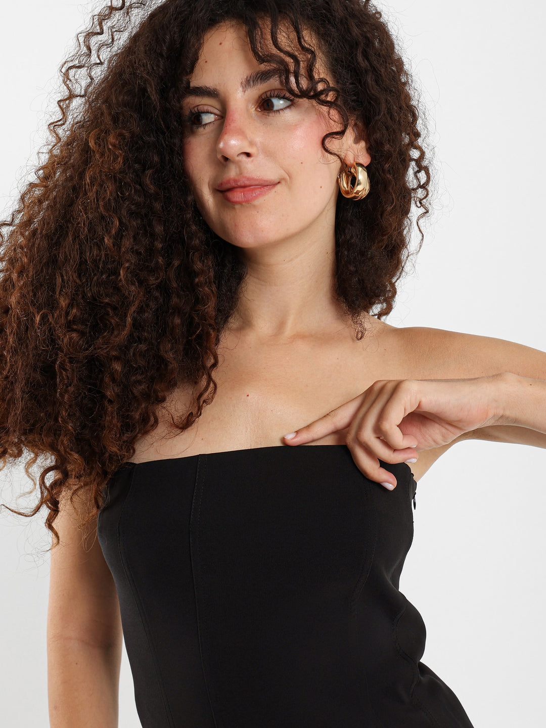 Strapless Short Dress