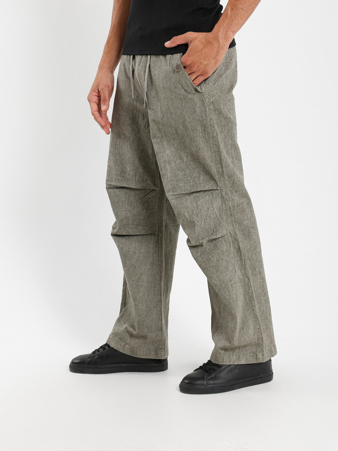 Washed Cargo Pants