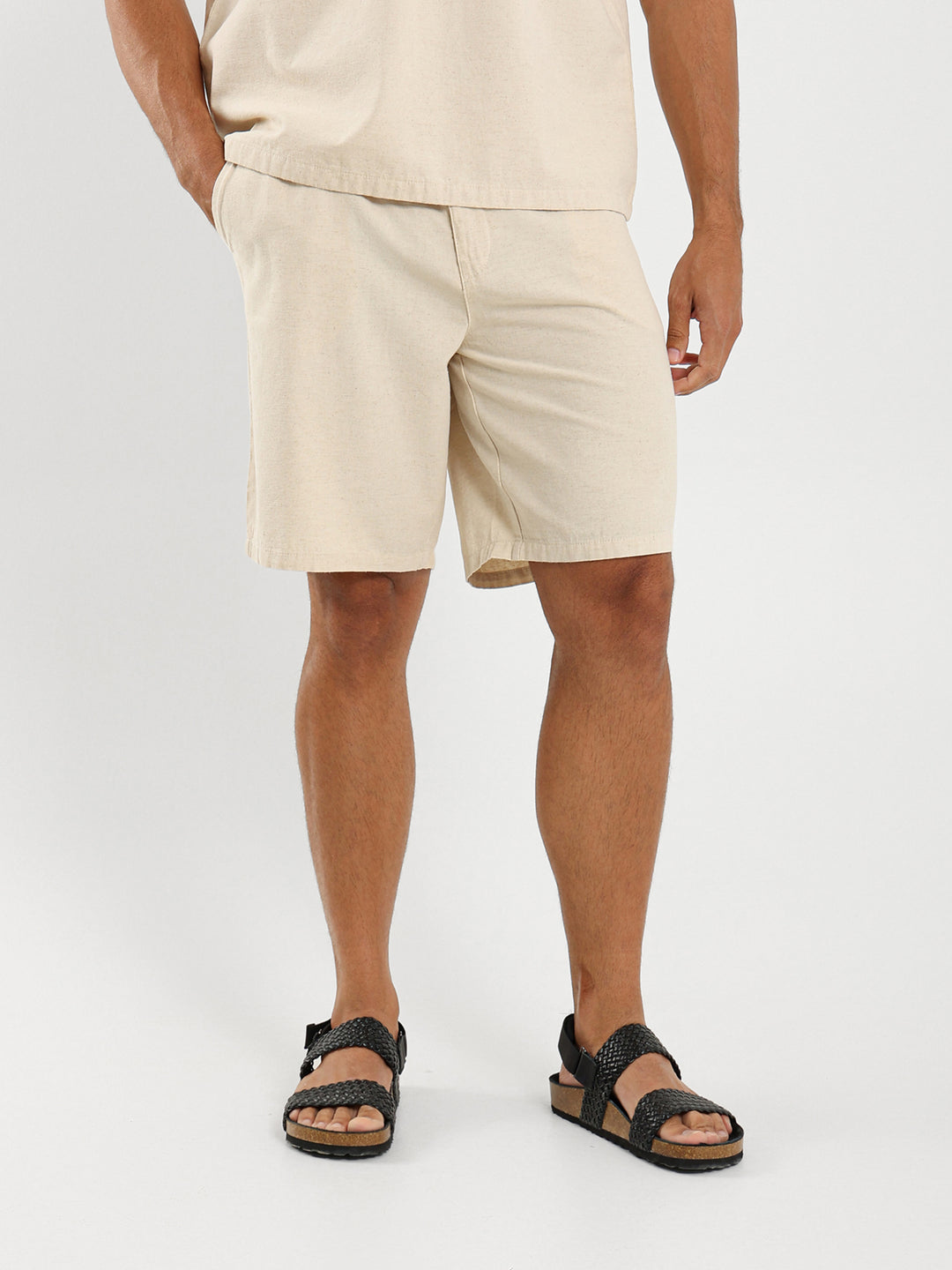Loose Textured Shorts