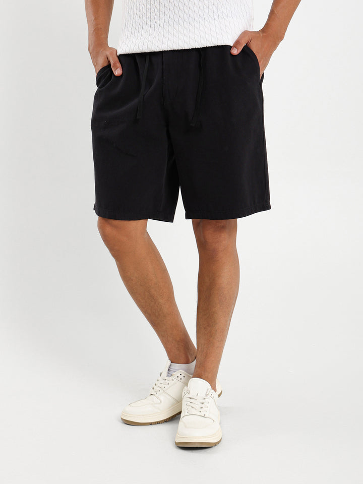 Loose Textured Shorts
