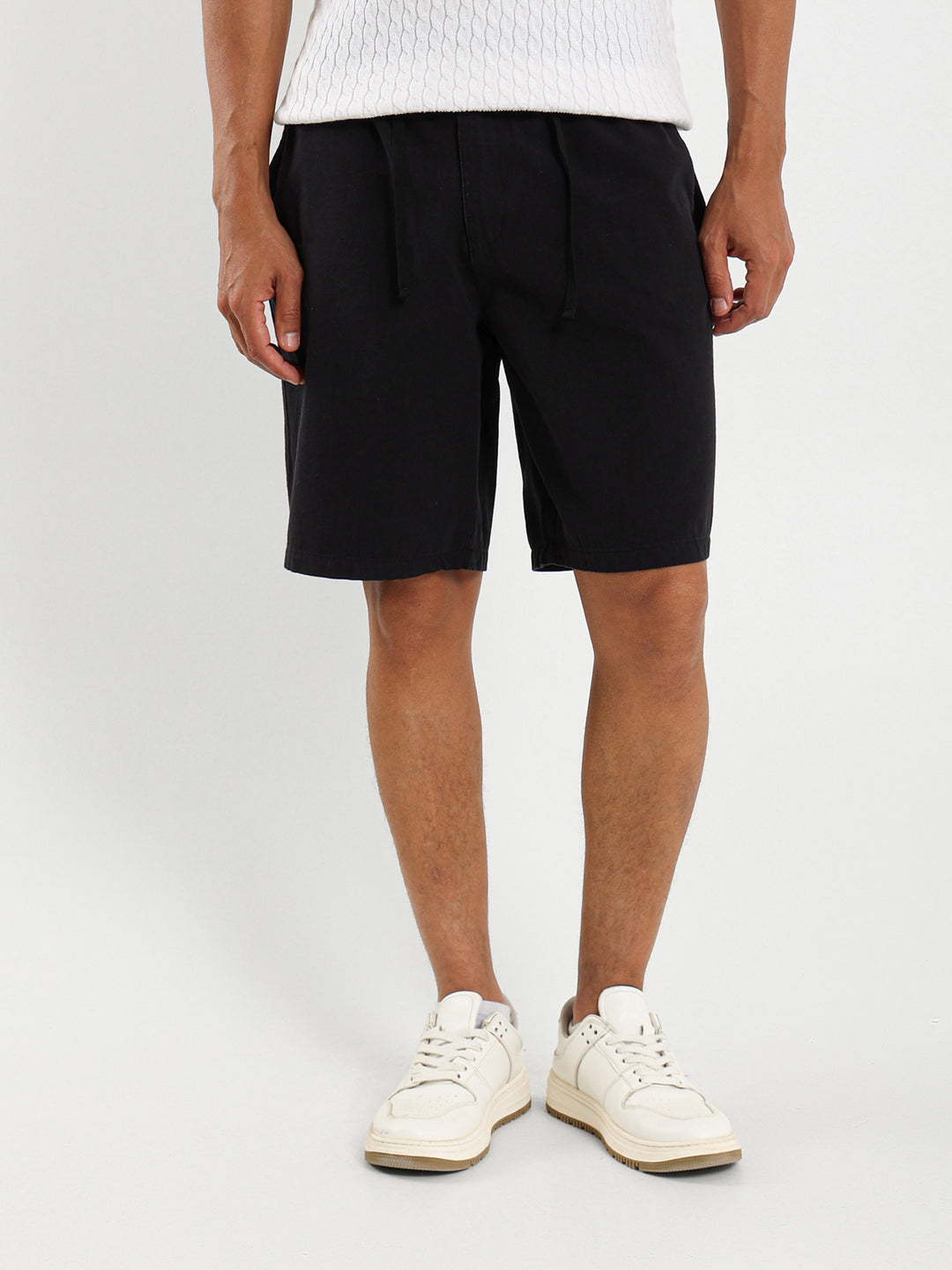 Loose Textured Shorts