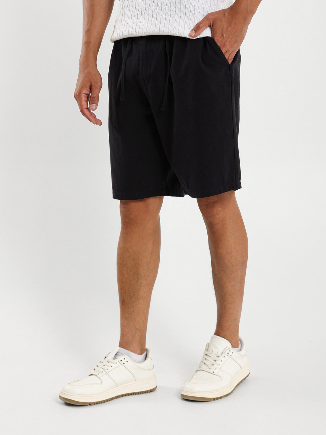Loose Textured Shorts
