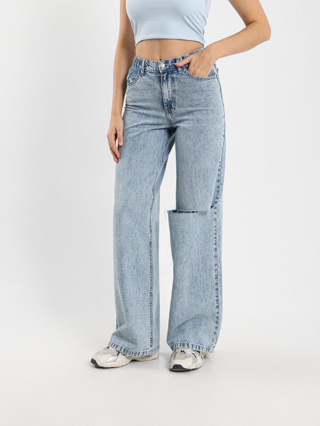 Loose Wide Leg Jeans