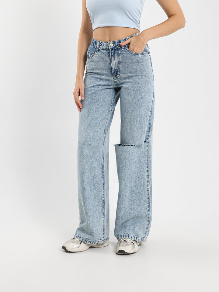 Loose Wide Leg Jeans