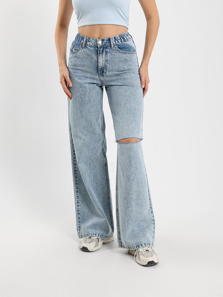 Loose Wide Leg Jeans
