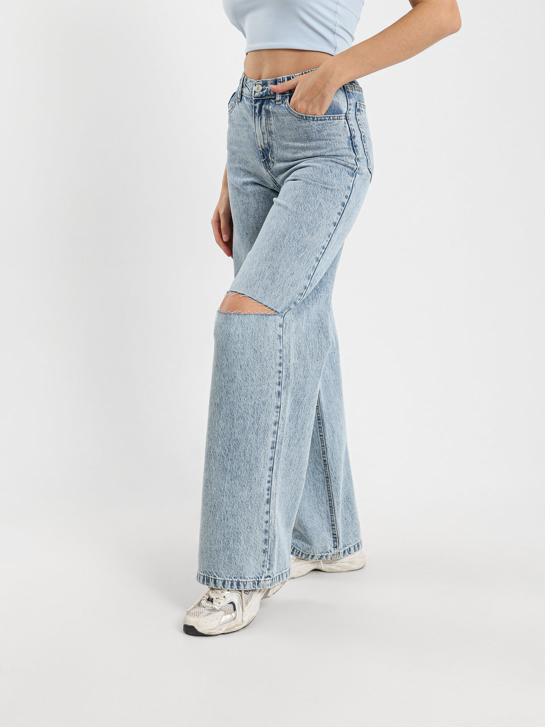 Loose Wide Leg Jeans