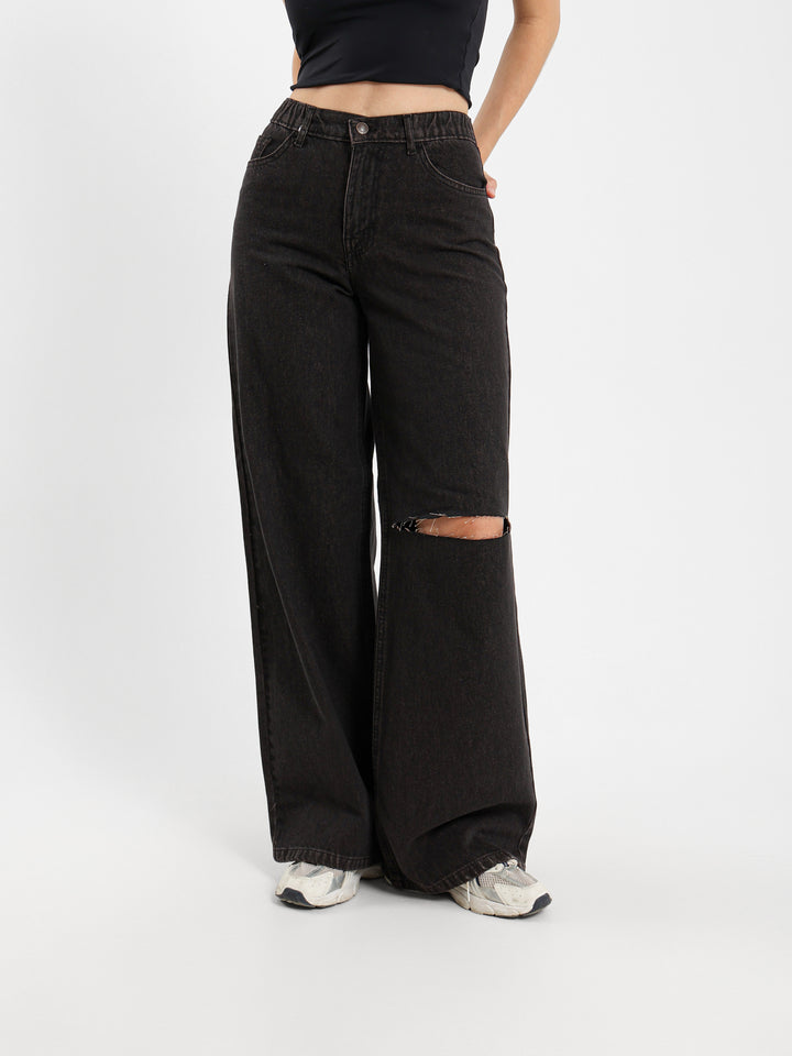 Loose Wide Leg Jeans