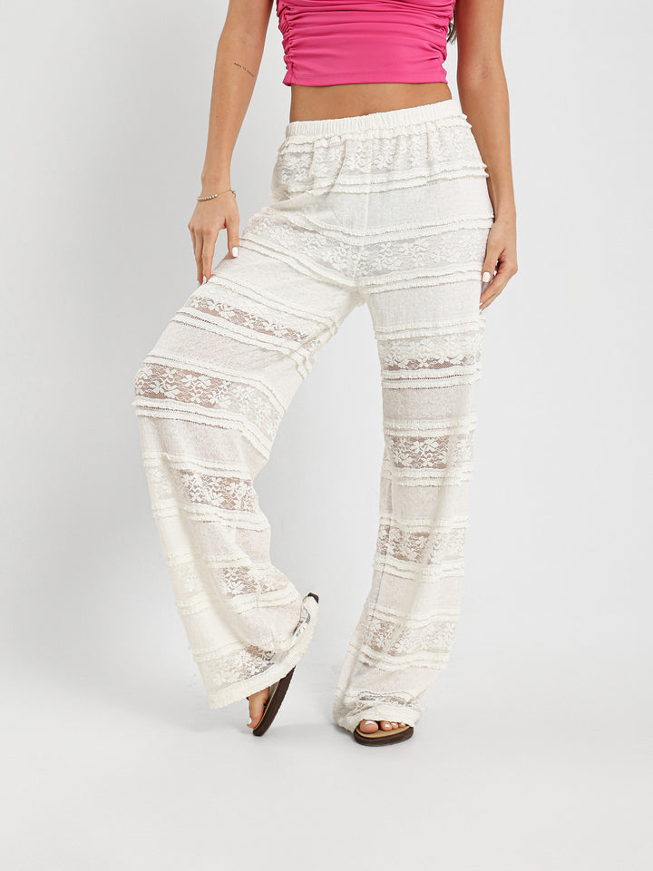 Loose Drawstring Waist Pants