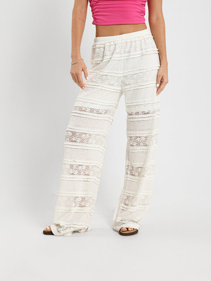 Loose Drawstring Waist Pants