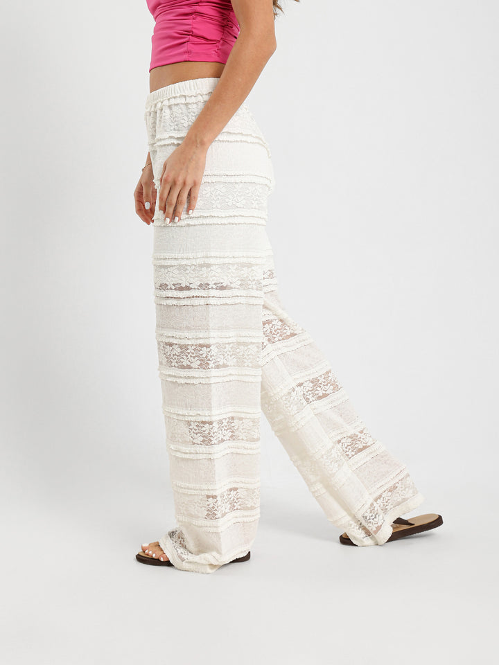 Loose Drawstring Waist Pants