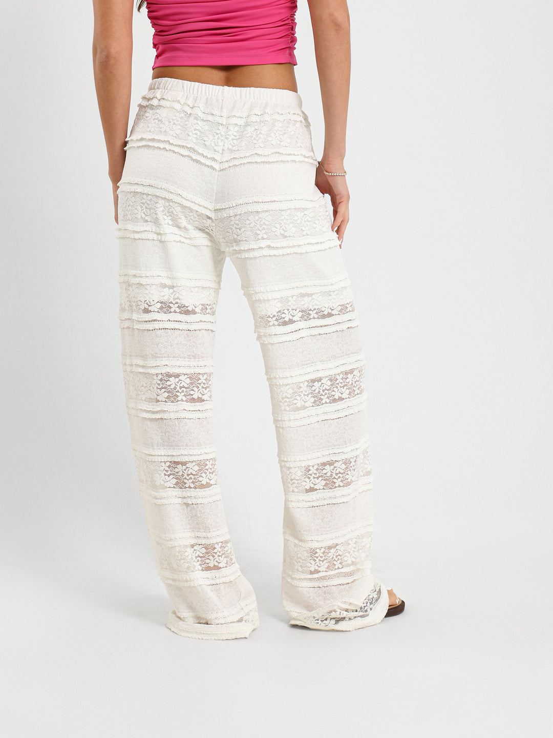 Loose Drawstring Waist Pants
