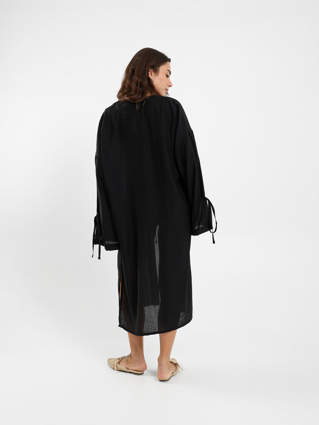Long Kimono With Side Slits