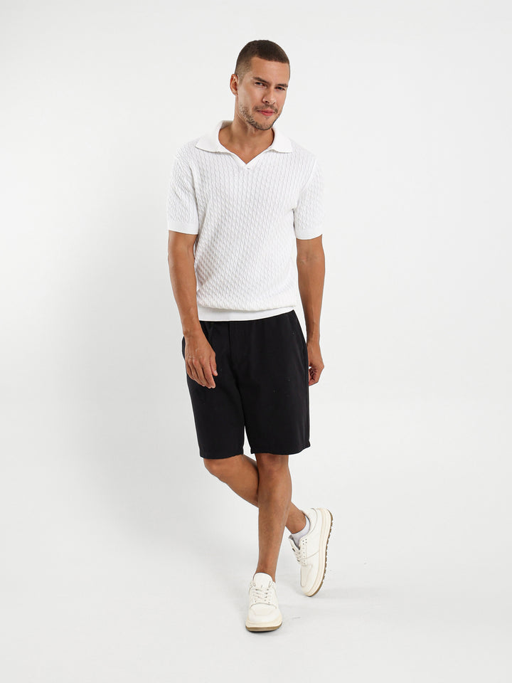 Cable Relaxed Camp Polo