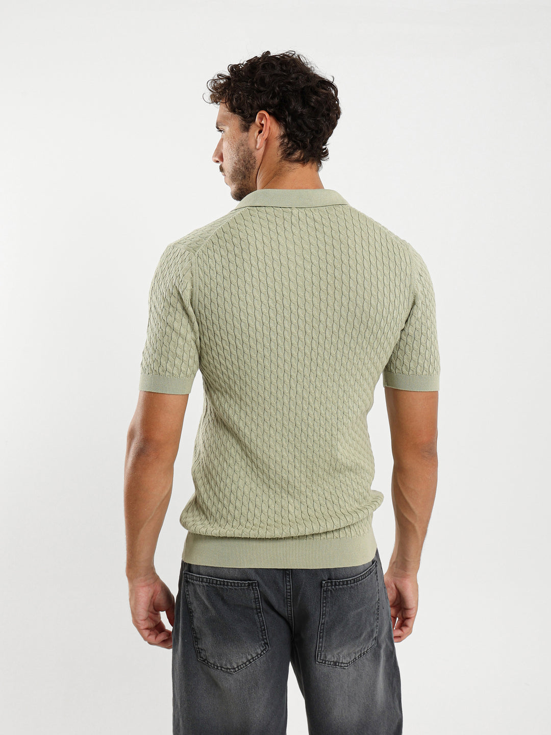 Cable Relaxed Camp Polo