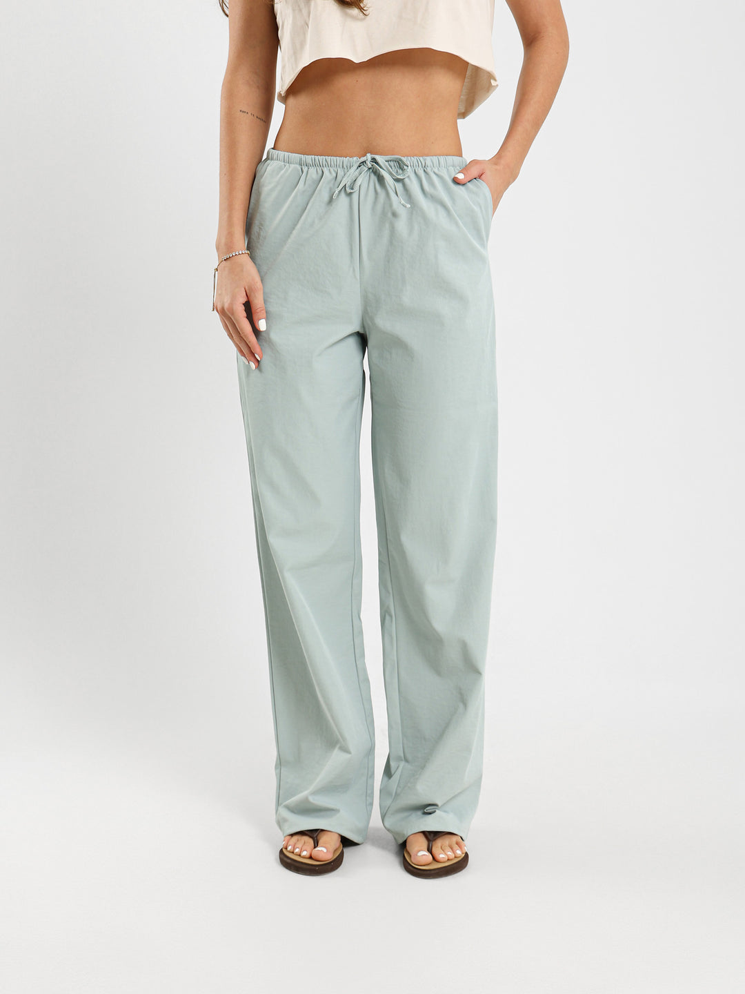 Low Waist Loose Pants